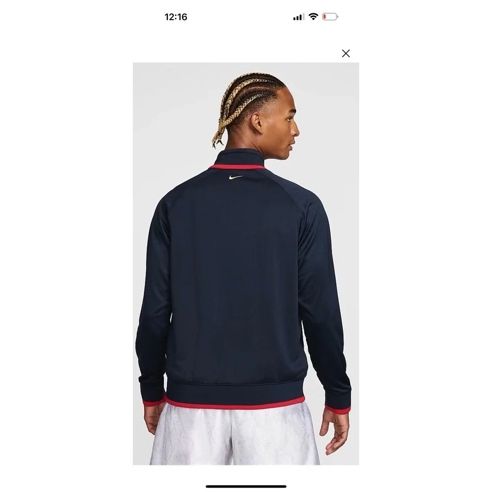 Size XXL - Nike Kobe Bryant Mamba Men's Dri-Fit Jacket Navy Blue FZ0936-475